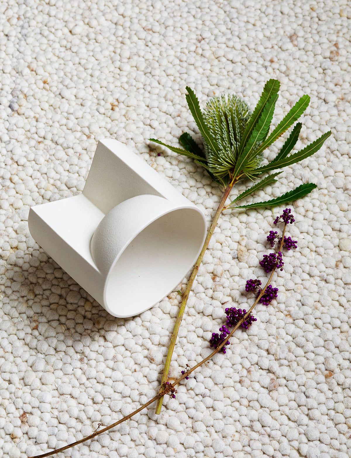 Archipelago Wool Rug in Bone