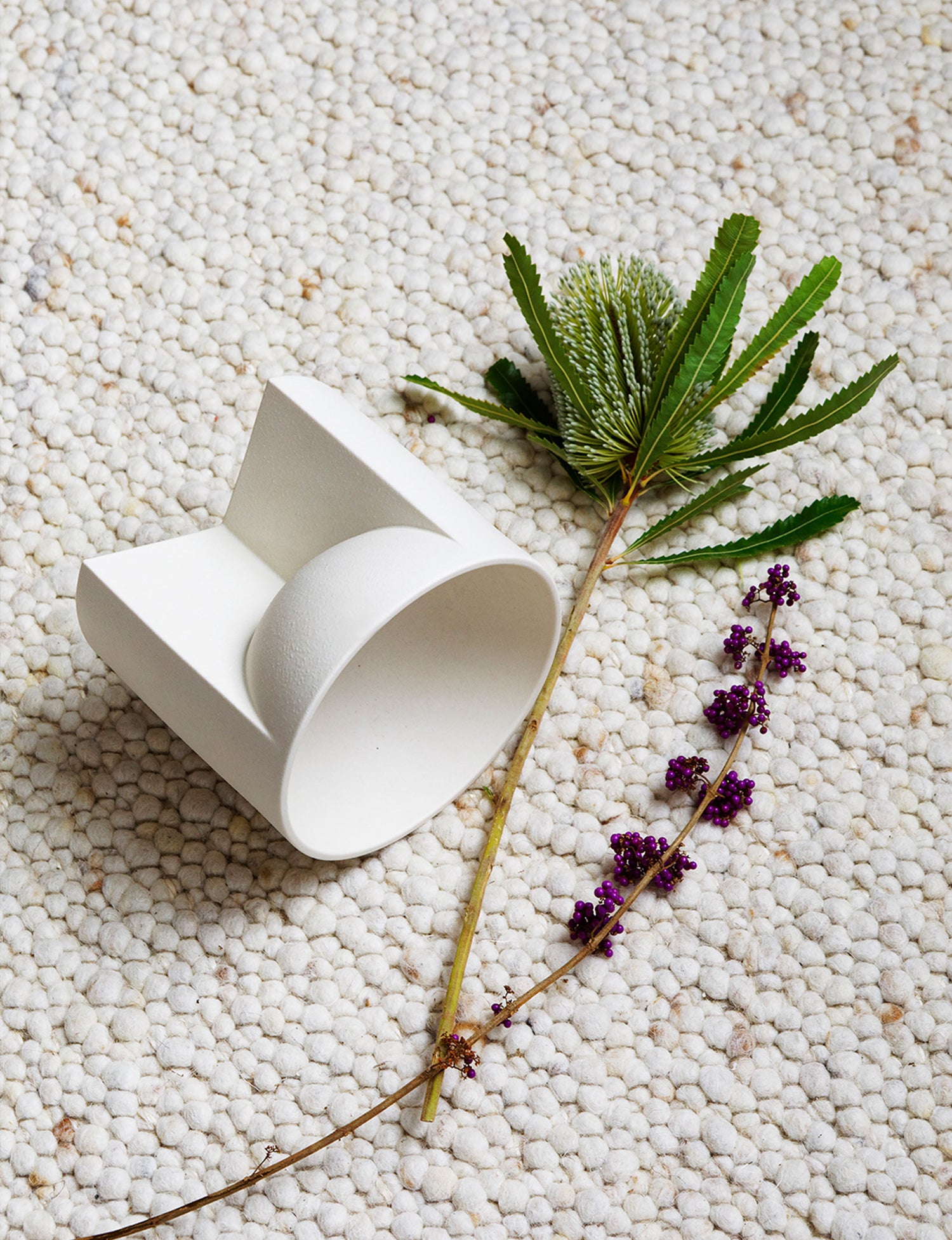 Archipelago Wool Rug in Bone