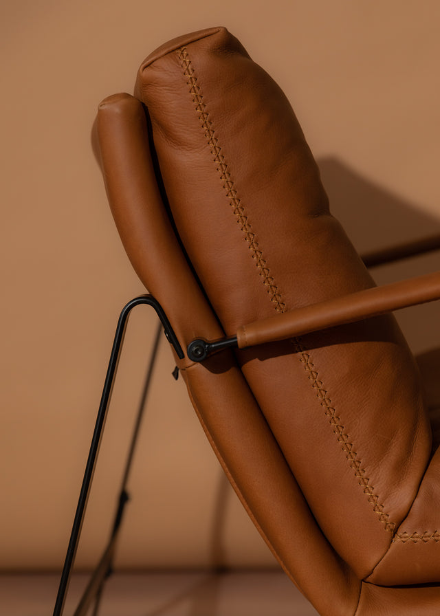 Jethrow Leather Armchair