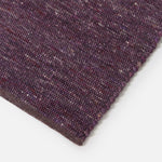 Moor Wool Rug in Plum