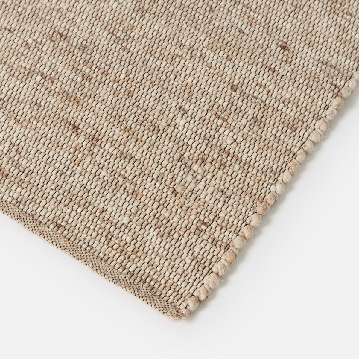 Moor Wool Rug in Sandstone