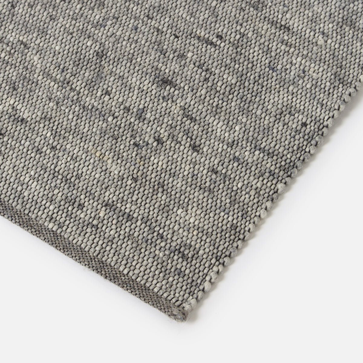 Oasis Wool Rug in Silver