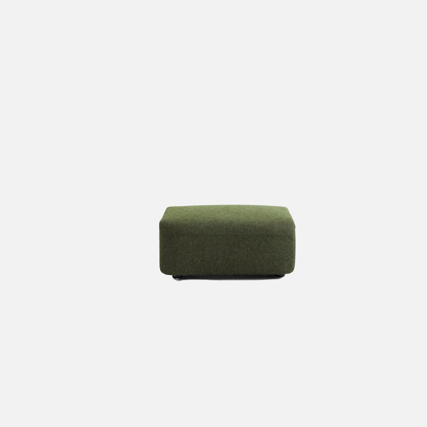 Calvin Sofa Chair + Ottoman in Olive Green - 60% off RRP