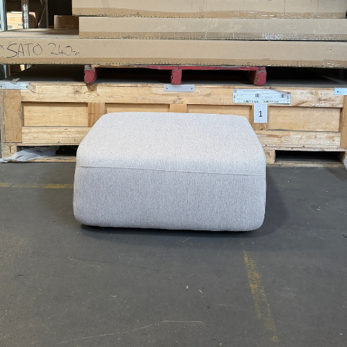 Calvin Ottoman in oatmeal  - 50% OFF RRP
