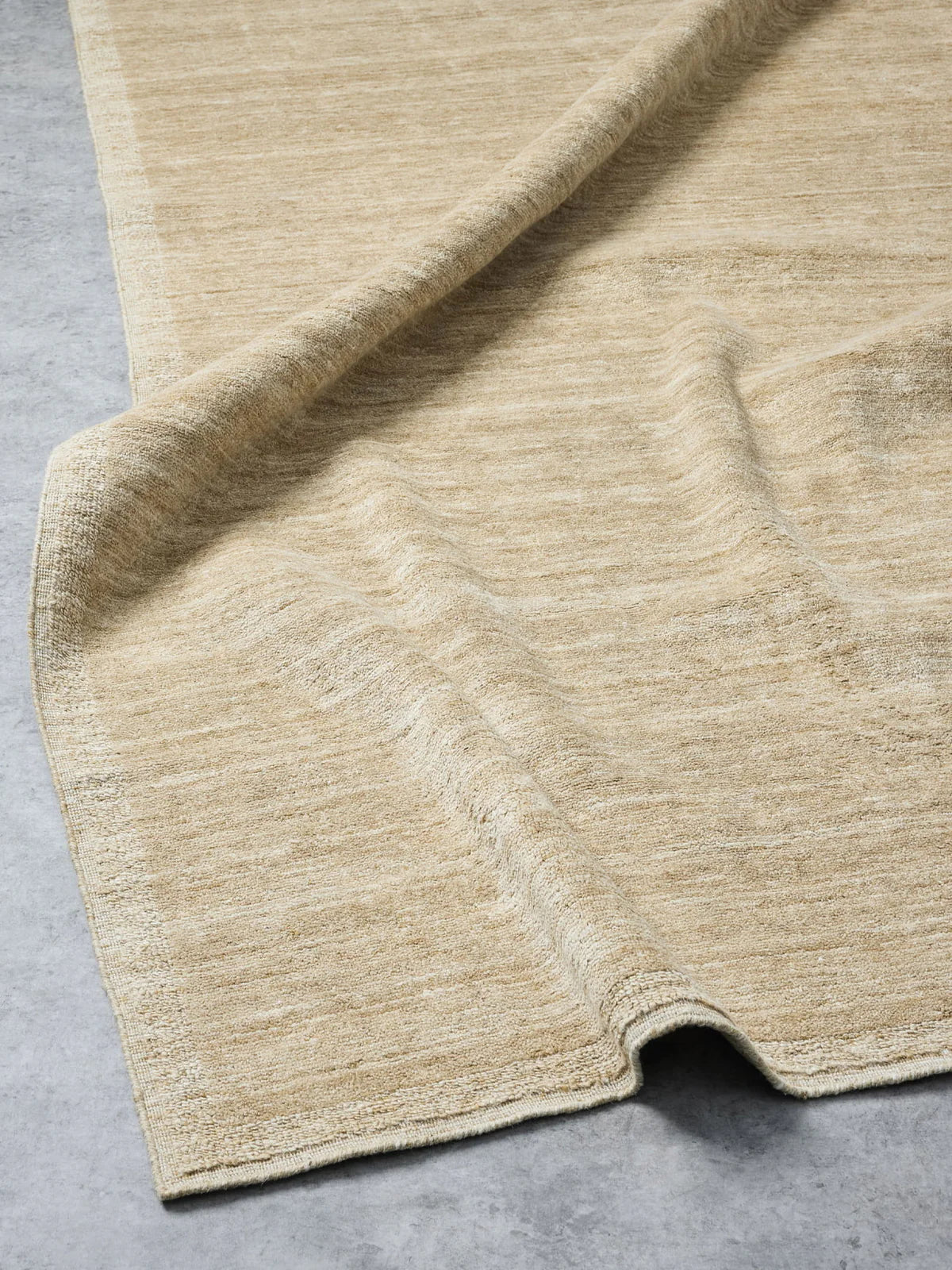 Chelsea Rug Camel Colourway by Tribe Home – versatile neutral rug with a clean finish, ideal for grounding contemporary spaces