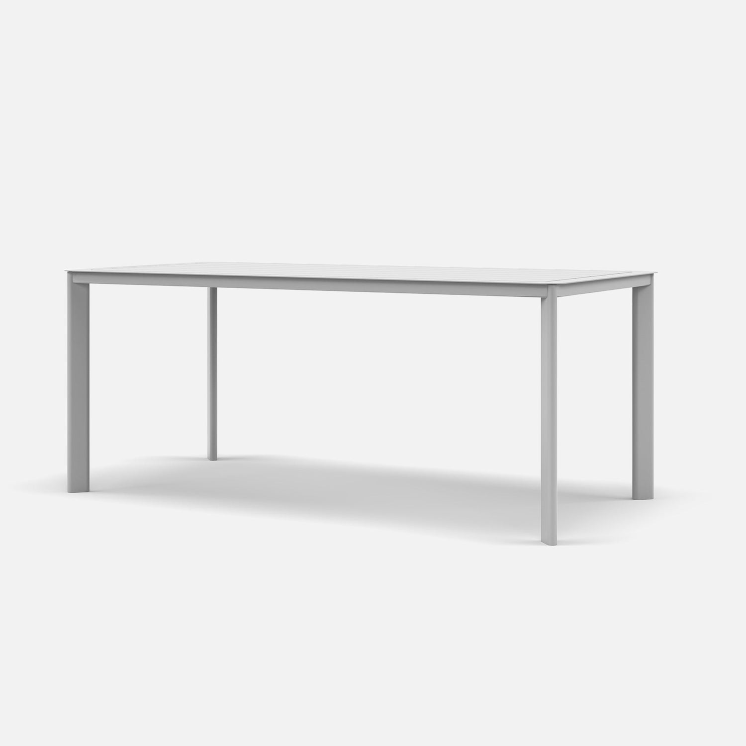 Estelle 1800 Outdoor Dining Table in White