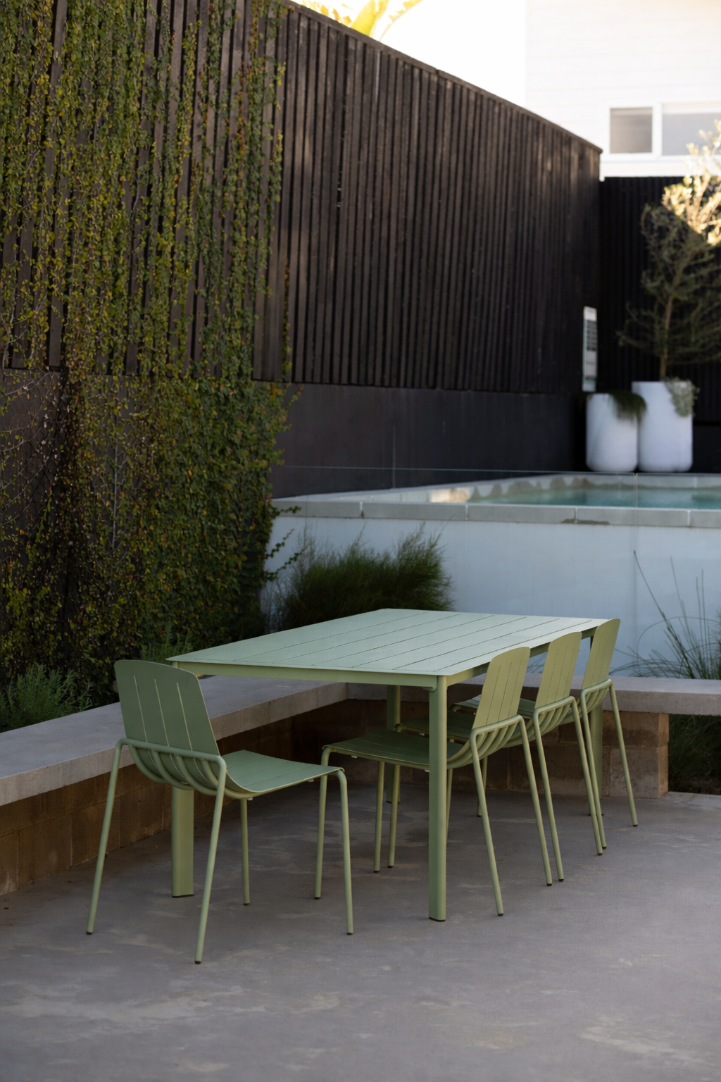 Remy Outdoor Dining Chair in Eucalypt