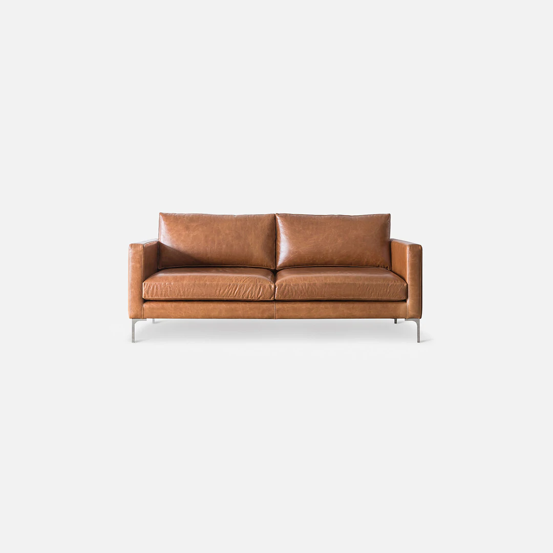 Fred 2 Seat Sofa in Leather