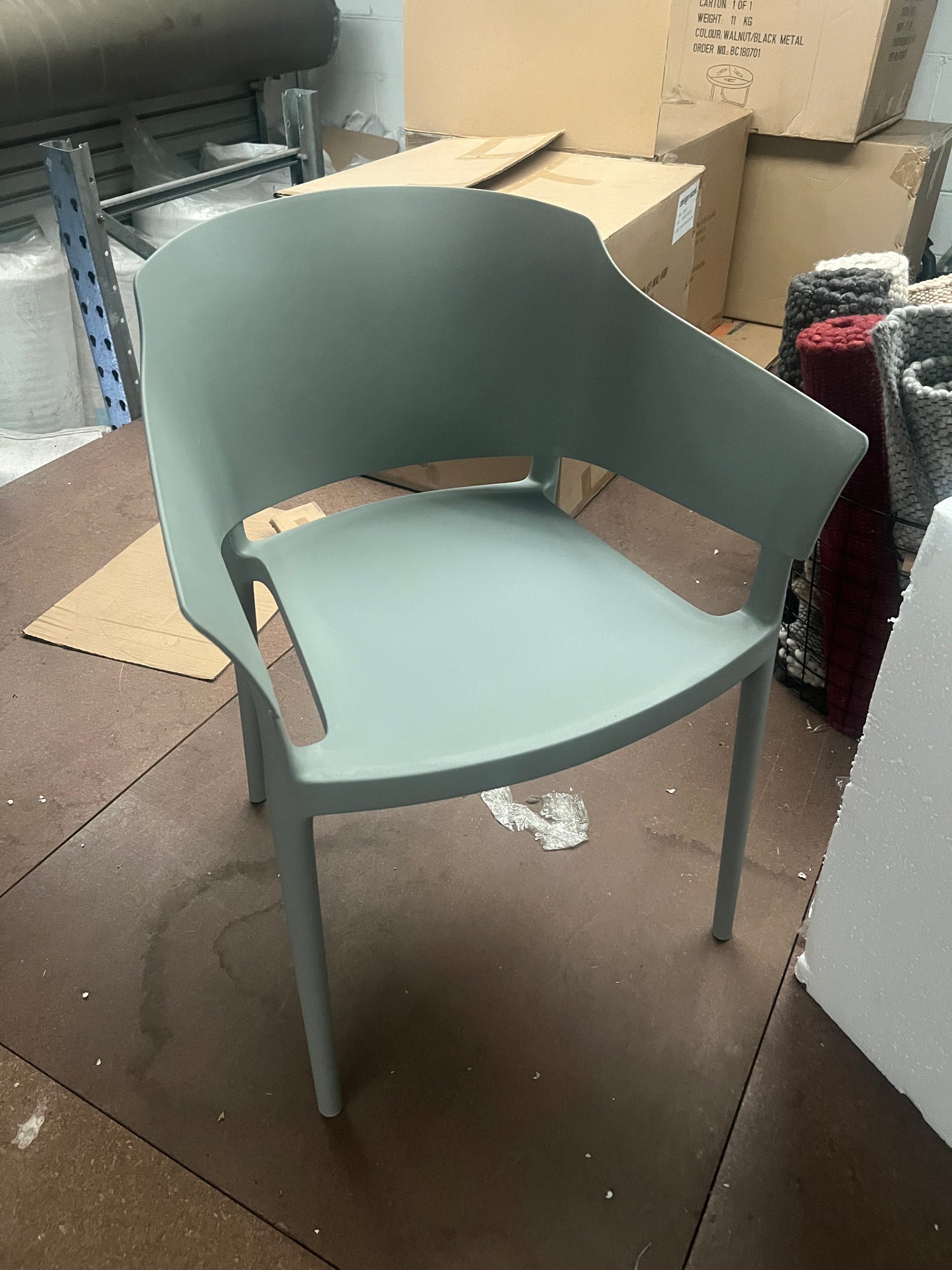 SAMPLE CHAIRS IN SAGE (one requires repair