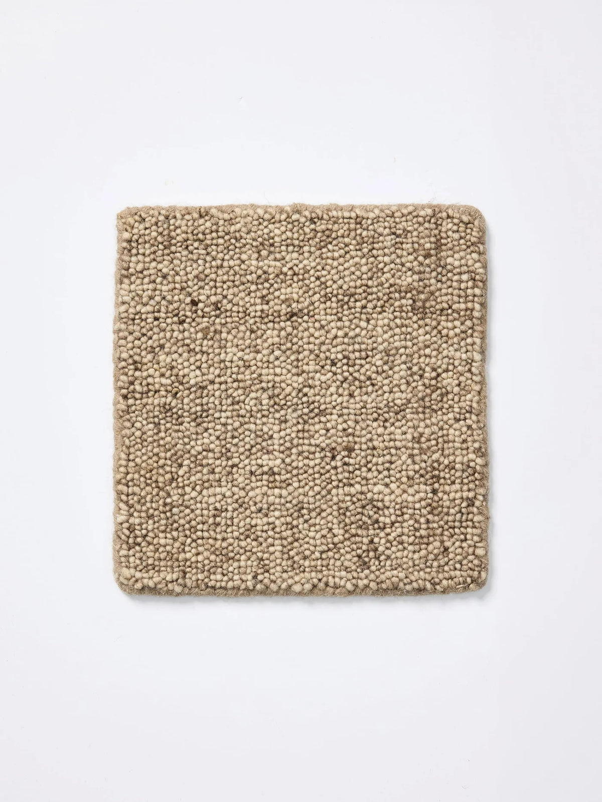 Wool Nobel Rug in Dark Beige by Tribe Home – plush, handwoven rug with rich texture and depth, perfect for grounding a living space