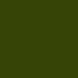 Olive colour sample for the Alex Chair, a flat chip of Franka's olive green polypropylene finish