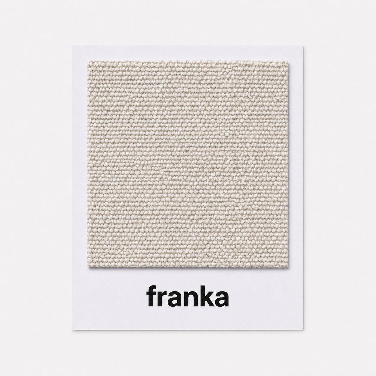 Orson fabric in Beige, a close-up of the boucle-inspired weave