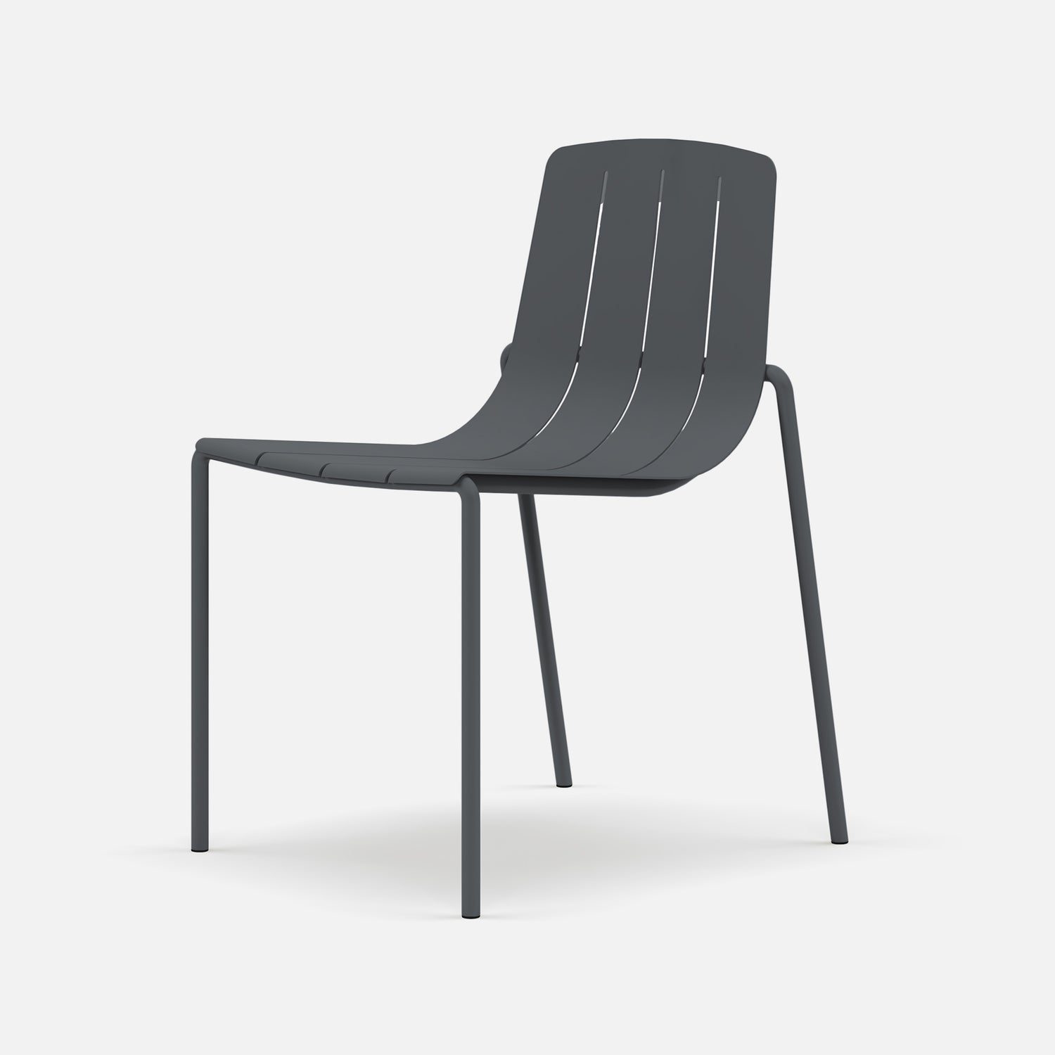 Remy Outdoor Dining Chair in Charcoal