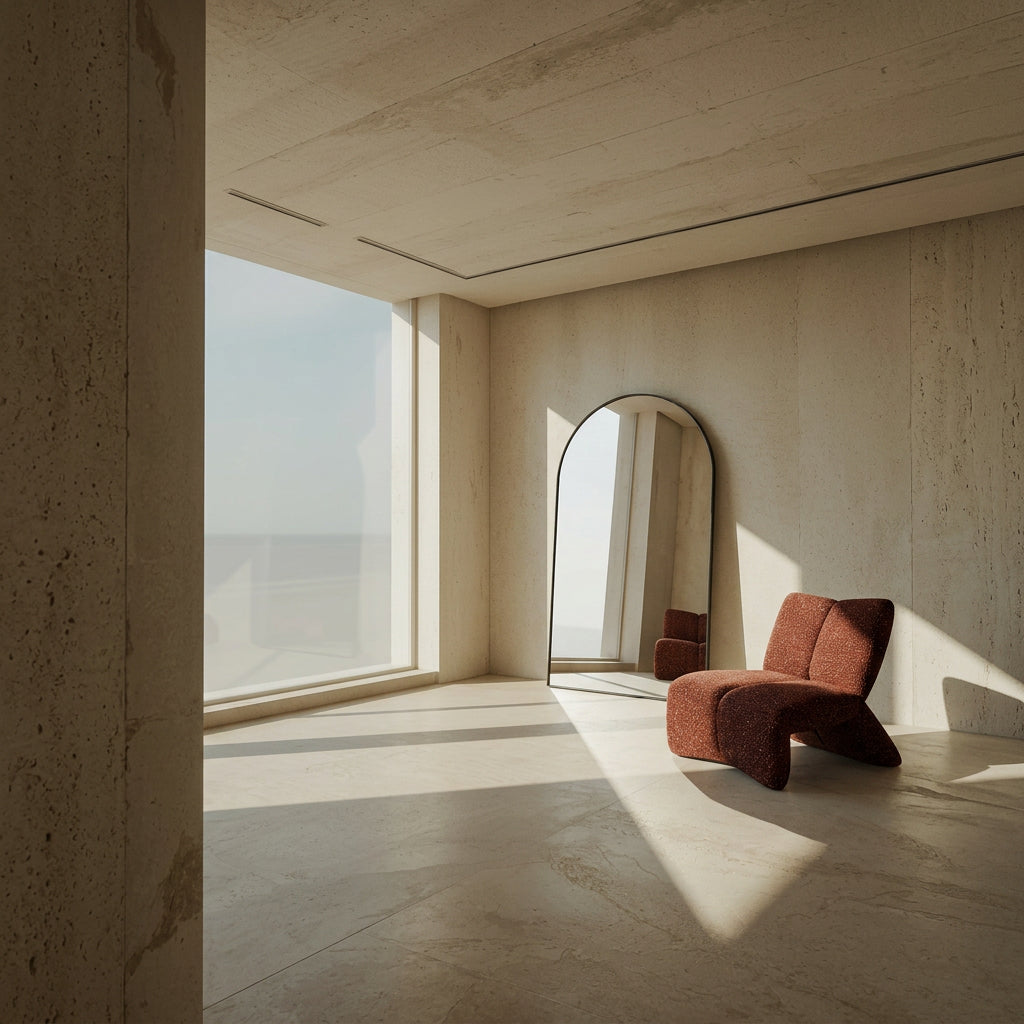 Rocco Chair | Marlo Fabric in Oxide