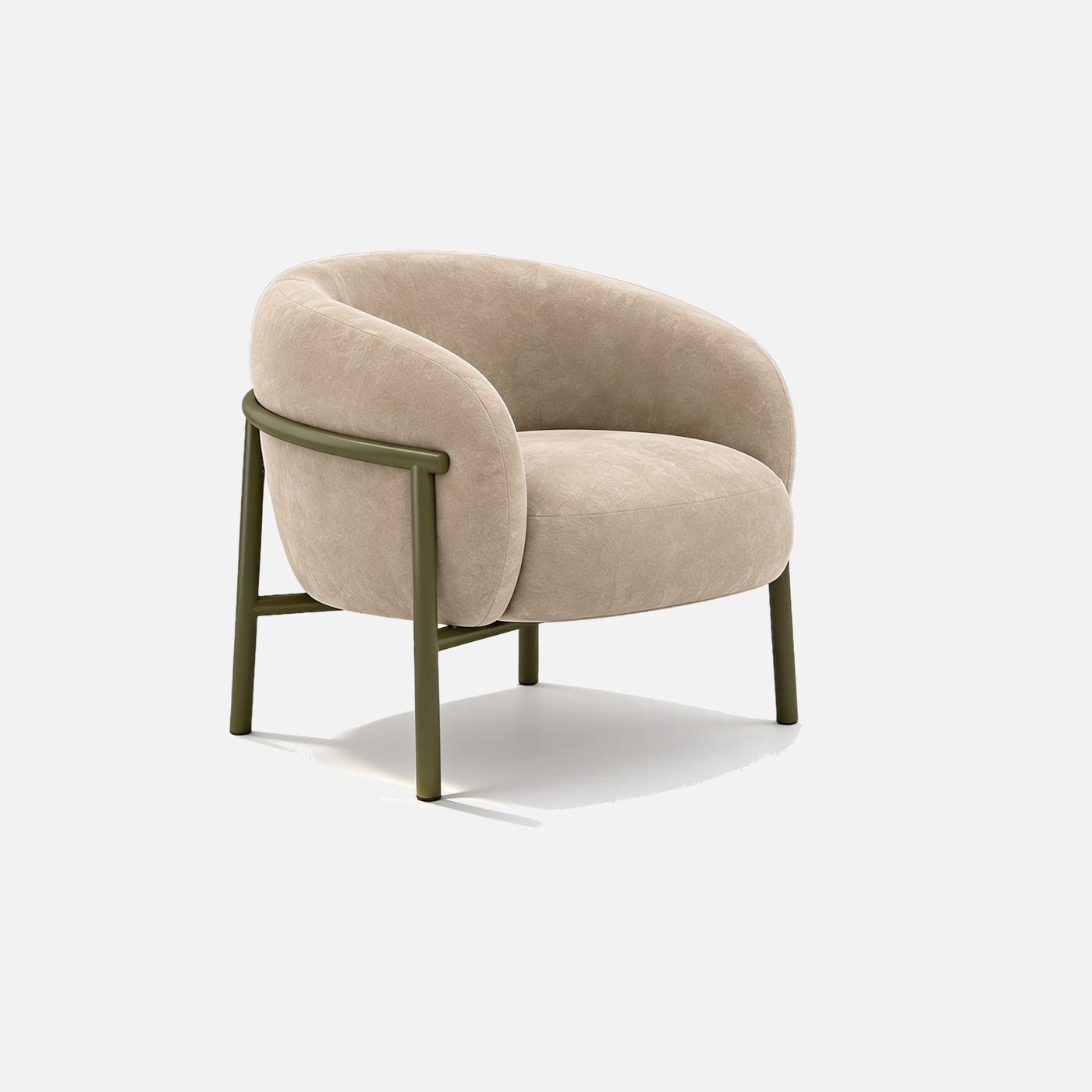 Roy Chair | Electra Fabric in Putty