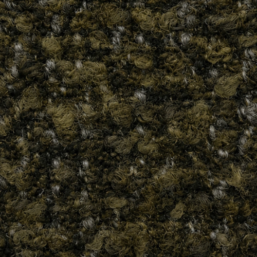Strata fabric in Forest, a close-up of the woven upholstery used on the Rocco Chair