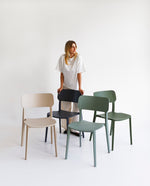 Franka’s Alex Chair in Black – versatile indoor-outdoor dining chair with commercial-grade durability and timeless appeal.