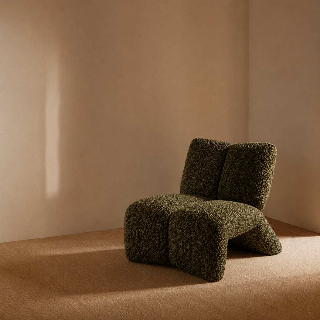 Rocco Chair | Strata Fabric in Forest