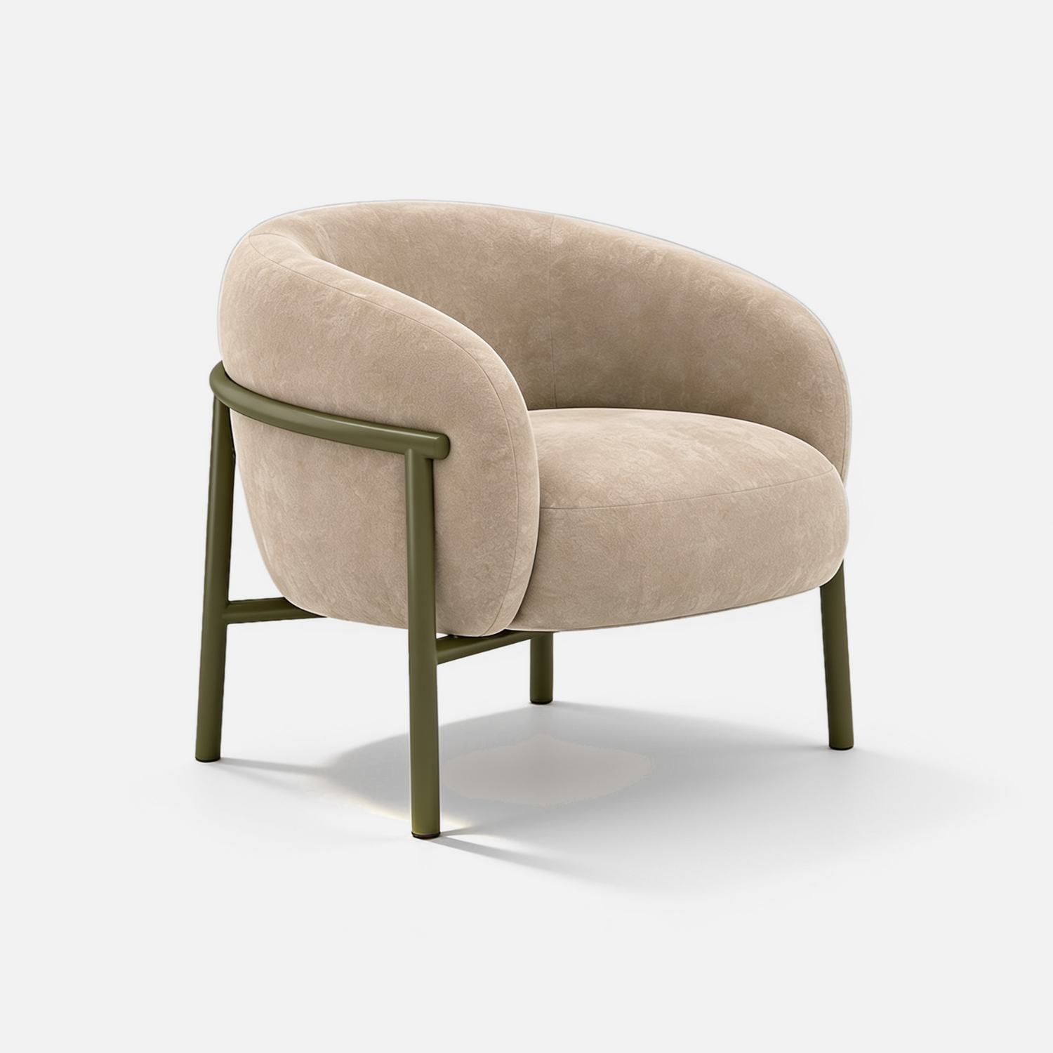 Roy Chair | Electra Fabric in Putty