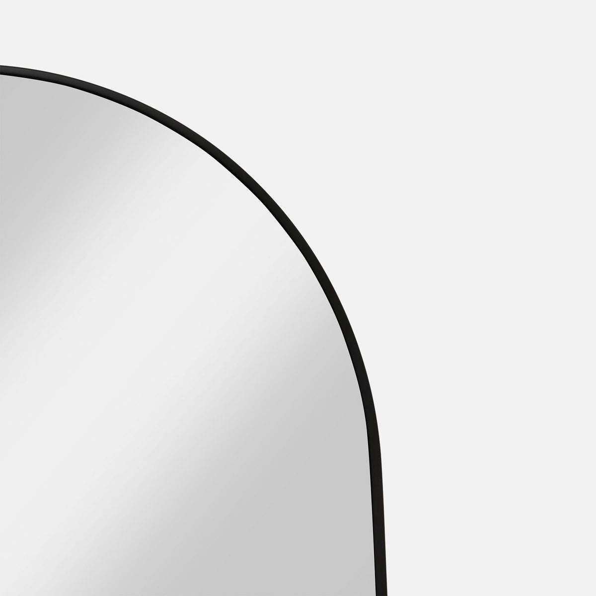Archie Extra Large Mirror in Black Detail