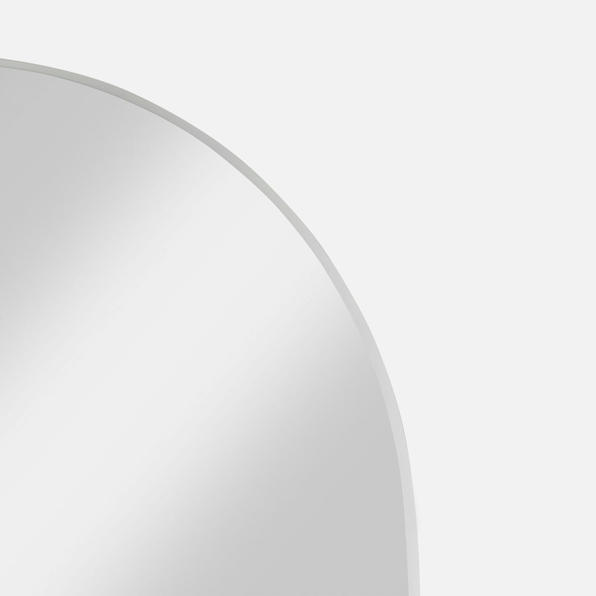 Archie Extra Large Mirror detail in White