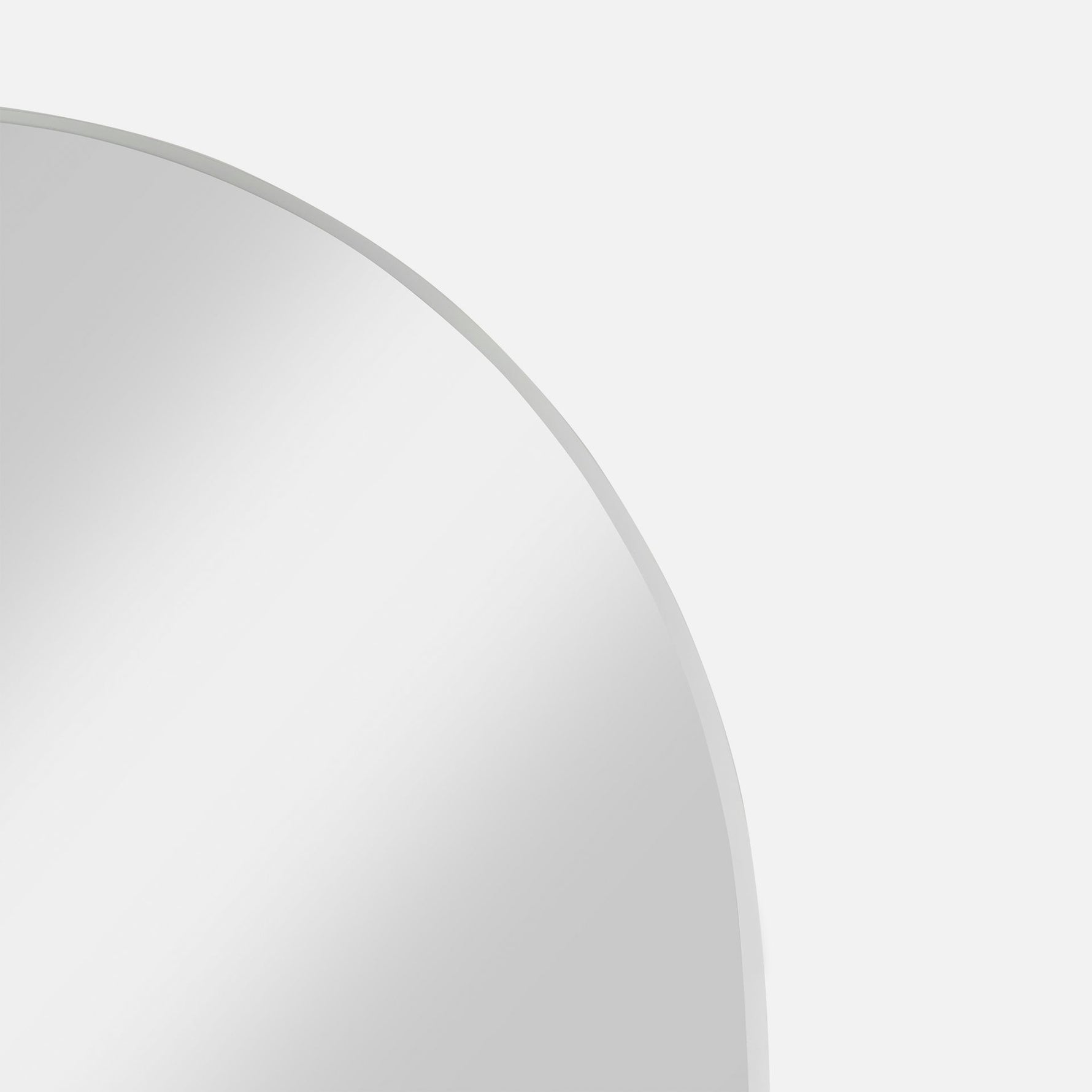 Archie Extra Large Mirror detail in White