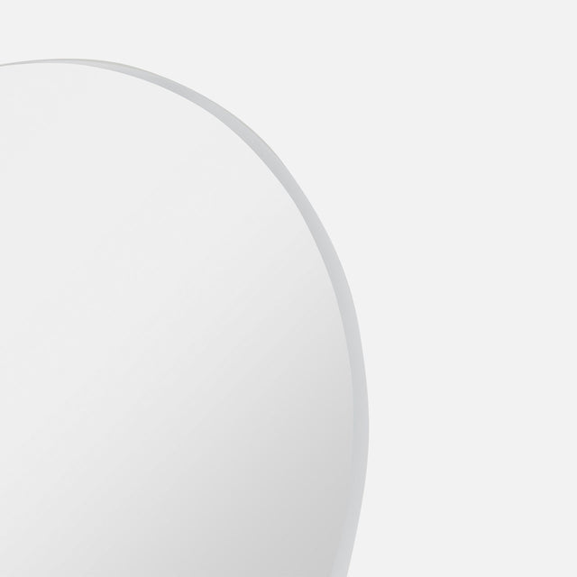 Bobbi Round Mirror White