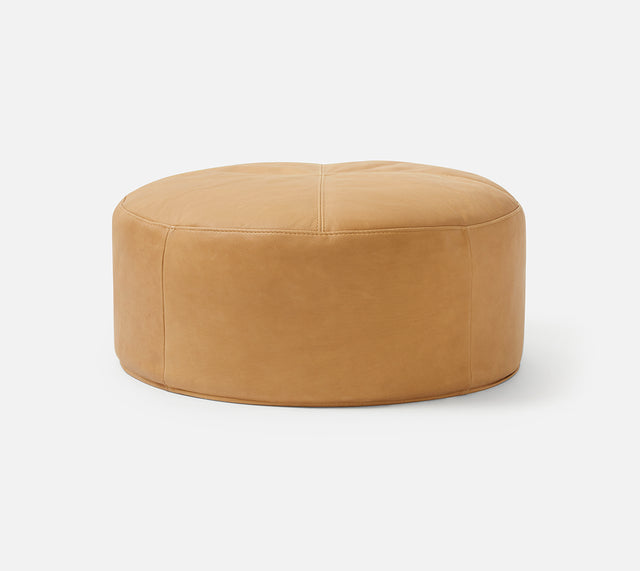 Max Leather Ottoman - 40% off RRP